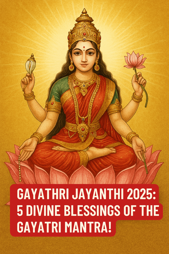 Gayathri-683x1024 Gayathri Jayanthi: The 5 Epic Blessings of Gayatri Mantra