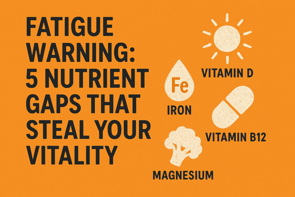 fatigue-1-1024x683 Fatigue Warning: 5 Nutrient Gaps That Steal Your Vitality